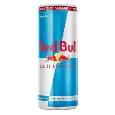 Red Bull Energy Drink 250 Ml Sugar Free, 24 Pieces Per Carton